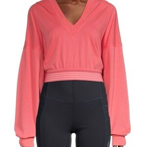 Free People Movement Grand Slam Crop Hoodie XS